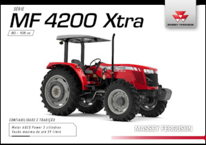 4WD ट्रैक्टर Massey Ferguson MF 4292 Xtra