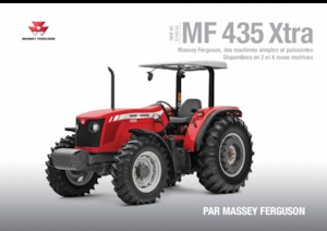 4WD ट्रैक्टर Massey Ferguson MF 435 Xtra 