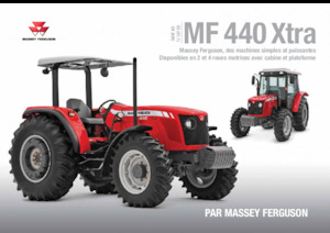 4WD ट्रैक्टर Massey Ferguson MF 440 Xtra