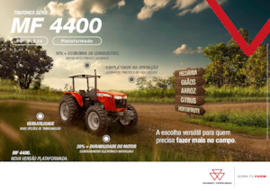 4WD ट्रैक्टर Massey Ferguson MF 4408 S