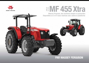 4WD ट्रैक्टर Massey Ferguson MF 455 Xtra