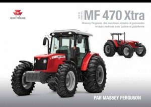 4WD ट्रैक्टर Massey Ferguson MF 470 Xtra