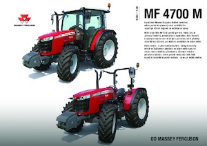 4WD ट्रैक्टर Massey Ferguson MF 4709 M