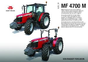 4WD ट्रैक्टर Massey Ferguson MF 4708 M