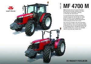 4WD ट्रैक्टर Massey Ferguson MF 4708 M