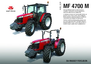 4WD ट्रैक्टर Massey Ferguson MF 4708 M