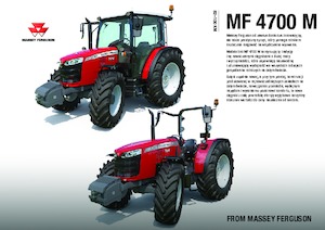 4WD ट्रैक्टर Massey Ferguson MF 4709 M