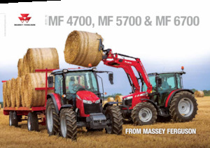 4WD ट्रैक्टर Massey Ferguson MF 4709