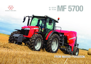 4WD ट्रैक्टर Massey Ferguson MF 5710 D