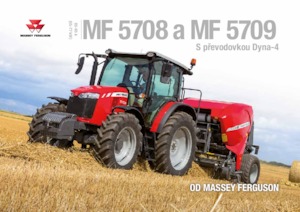 4WD ट्रैक्टर Massey Ferguson MF 5708 MR