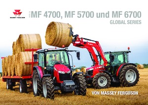 4WD ट्रैक्टर Massey Ferguson MF 5708 MR