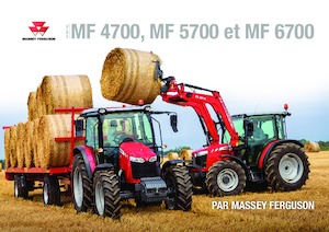 4WD ट्रैक्टर Massey Ferguson MF 5708 MR