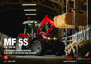 4WD ट्रैक्टर Massey Ferguson MF 5S.125