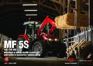 4WD ट्रैक्टर Massey Ferguson MF 5S.125
