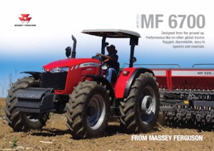 4WD ट्रैक्टर Massey Ferguson MF 6711 