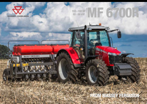 4WD ट्रैक्टर Massey Ferguson MF 6712R