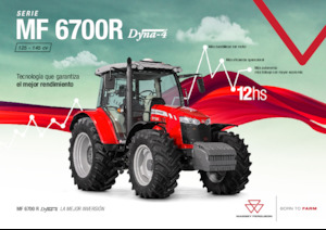4WD ट्रैक्टर Massey Ferguson MF 6714R