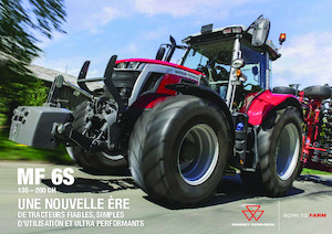 4WD ट्रैक्टर Massey Ferguson MF 6S.135