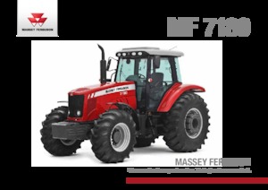 4WD ट्रैक्टर Massey Ferguson MF 7180 