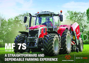 4WD ट्रैक्टर Massey Ferguson MF 7S.210