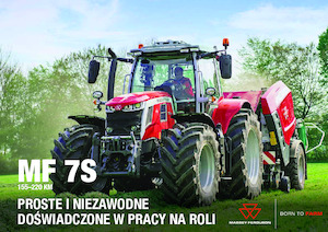 4WD ट्रैक्टर Massey Ferguson MF 7S.190