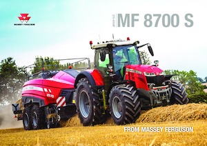 4WD ट्रैक्टर Massey Ferguson MF 8737 S