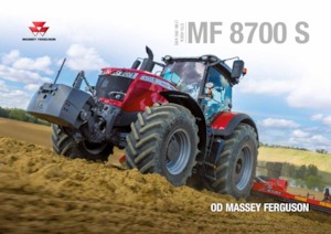 4WD ट्रैक्टर Massey Ferguson MF 8737 S