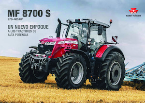4WD ट्रैक्टर Massey Ferguson MF 8740 S 