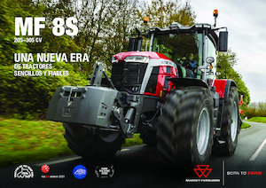 4WD ट्रैक्टर Massey Ferguson MF 8S.305 