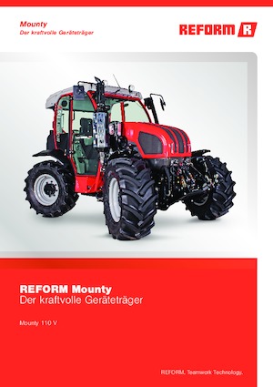 4WD ट्रैक्टर Reform Werke Mounty 110 V