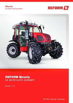 4WD ट्रैक्टर Reform Werke Mounty 110 V