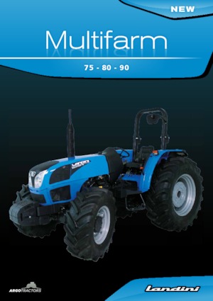 4WD ट्रैक्टर Landini Multifarm 80 