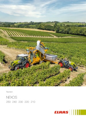 4WD ट्रैक्टर Claas Nexos 220 F