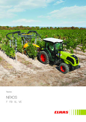 4WD ट्रैक्टर Claas Nexos 230 F