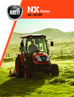 4WD ट्रैक्टर Kioti NX4510