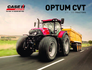 4WD ट्रैक्टर Case IH Optum 300 CVT