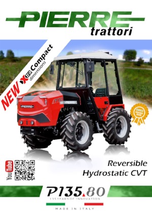 4WD ट्रैक्टर Pierre P 135.80