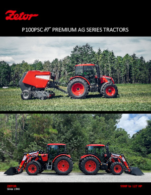 4WD ट्रैक्टर Zetor P120PSC HT