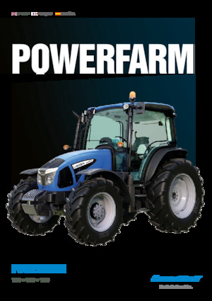 4WD ट्रैक्टर Landini Powerfarm 100