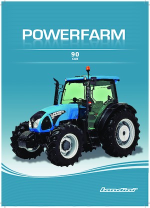 4WD ट्रैक्टर Landini Powerfarm 90