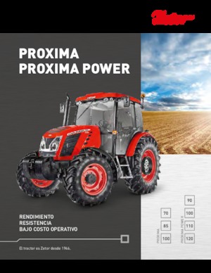 4WD ट्रैक्टर Zetor Proxima HS 110