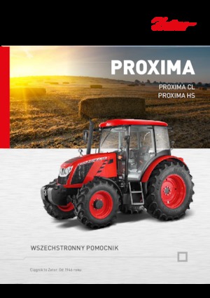 4WD ट्रैक्टर Zetor Proxima HS 110