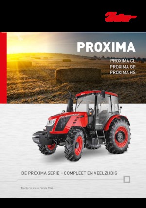 4WD ट्रैक्टर Zetor Proxima HS 110