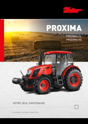 4WD ट्रैक्टर Zetor Proxima HS 110