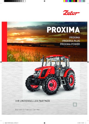 4WD ट्रैक्टर Zetor Proxima Plus 90