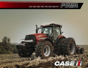 4WD ट्रैक्टर Case IH Puma 185