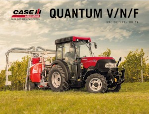 4WD ट्रैक्टर Case IH Quantum 80 V Rops