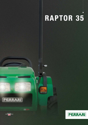 4WD ट्रैक्टर Ferrari Raptor 35
