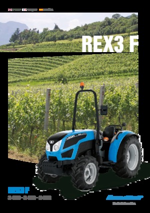 4WD ट्रैक्टर Landini Rex 3-060F