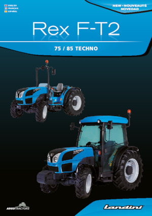 4WD ट्रैक्टर Landini Rex 75 F Techno